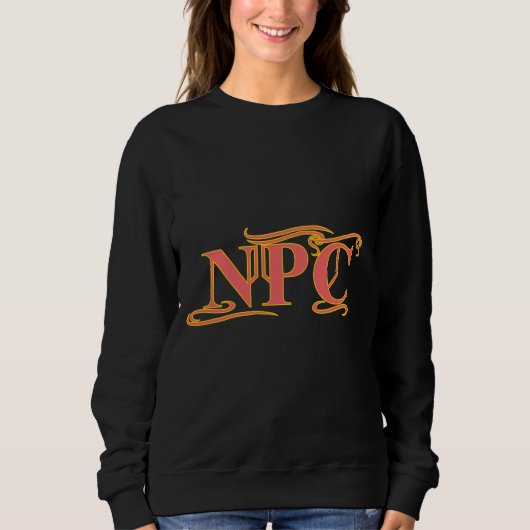 NPCがRPGを奪ったり殺したりしなおもしろいい スウェットシャツ (正面)