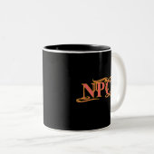 NPCがRPGを奪ったり殺したりしなおもしろいい ツートーンマグカップ (正面右)