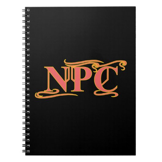 NPCがRPGを奪ったり殺したりしなおもしろいい ノートブック (正面)