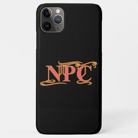 NPCがRPGを奪ったり殺したりしなおもしろいい Case-Mate iPhoneケース (裏面)