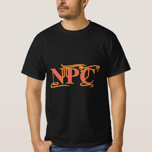 NPCがRPGを奪ったり殺したりしなおもしろいい Tシャツ (正面)