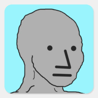 NPCウォージャックステッカー スクエアシール