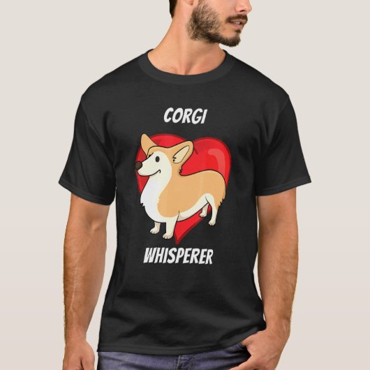 Npcデザインのコーギー Tシャツ (正面)