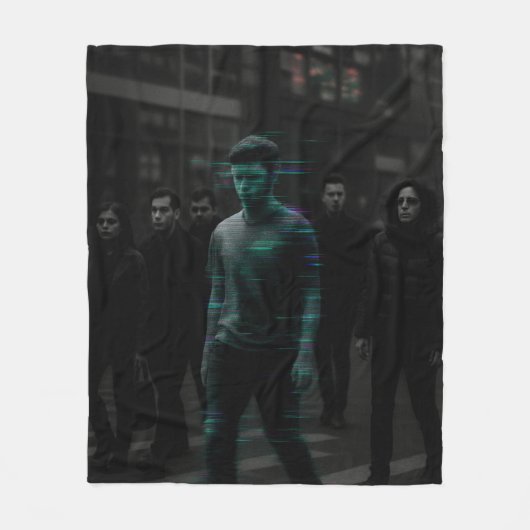 NPC狩り – ターゲットのエラーのキャプチャ フリースブランケット (正面)