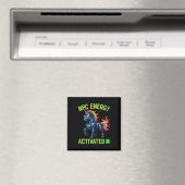 Npc エナジー起動 おもしろい美意識 ゲーマー RGB ピクセル マグネット (インサイチュ (食洗機))