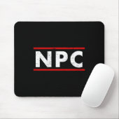 Npc ミーム - ノンプレイヤーキャラクター 1 マウスパッド (マウス)
