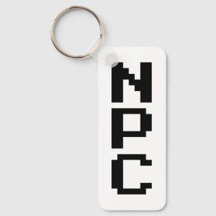 NPC – 再生できないキャラクター キーホルダー