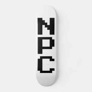NPC – 再生できないキャラクター スケートボード