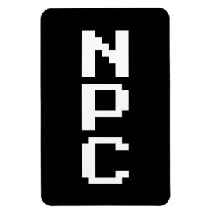 NPC – 再生できないキャラクター マグネット