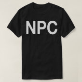 NPC 2 Tシャツ (デザイン正面)