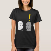 NPC Wojak Meme Tシャツ (正面)