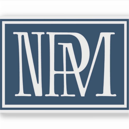 NPMステッカー シール (正面)