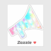 NPMタイダイのロゴシール シール (シート)