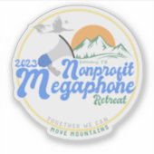 NPM 2023リトリートビニールステッカー シール (正面)