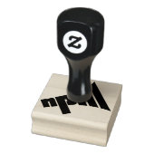 NPM 2"ハンドル付きスタンプ ラバースタンプ (スタンプ)