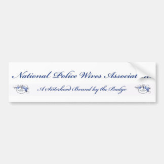 NPWAのバンパーステッカー バンパーステッカー