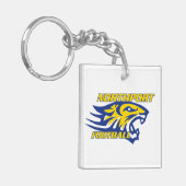 NPYFC正方形のKeychain キーホルダー (正面左)