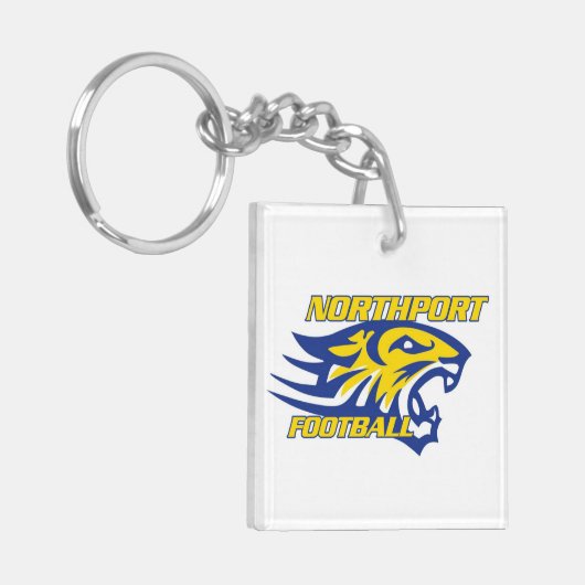 NPYFC正方形のKeychain キーホルダー (正面左)