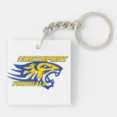 NPYFC正方形のKeychain キーホルダー (裏面)