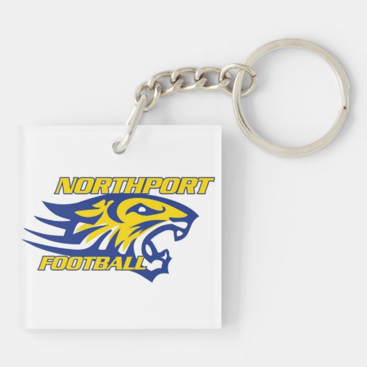 NPYFC正方形のKeychain キーホルダー (裏面)