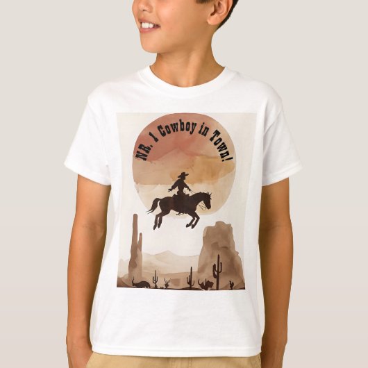 NR. 1 Cowboy In Town-ゲスト・オブ・オナー Tシャツ (正面)