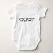 Nr.2 Rompertje voor Tweelingen ベビーボディスーツ (裏面)