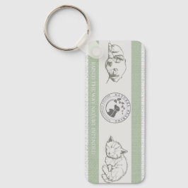 NRBCが意図通りの自然 キーホルダー