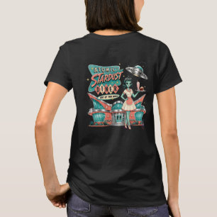 NRH アトミックスターダストダイナー ヴィンテージ スペースエイジ 女性用 Tシャツ