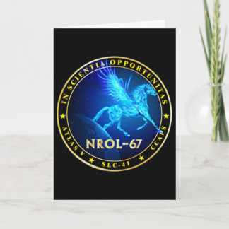 Nrol-67 Usa-250 In Scientia Opportunitas スパイ衛星 カード