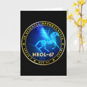 Nrol-67 Usa-250 In Scientia Opportunitas スパイ衛星 カード (黄色い花)