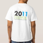 NRWの2011年のTシャツ Tシャツ (裏面)