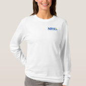 NRWA 2021 Conference T-Shirt, Women's長袖 Tシャツ (正面)