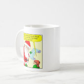 NSAアニメのx43サンタ作品 コーヒーマグカップ (正面左)