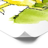 NSAイエロおもしろいー・ドー民主党員ポスター ポスター (角)