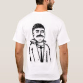 NSCPのFポケット紋章のB人 Tシャツ (裏面)