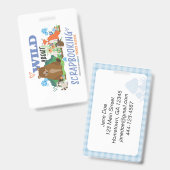 NSD 2024カスタマイズ可能な荷物タグバッジ バッジ (正面＆裏面)