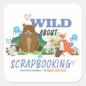 NSD 2024スクエアステッカー スクエアシール (正面)