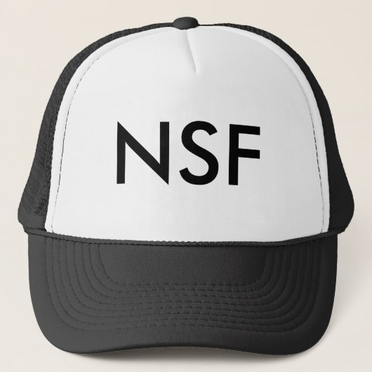 NSF キャップ (正面)