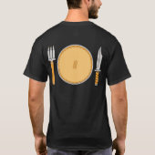 NSFPの賭博の役人のワイシャツ Tシャツ (裏面)