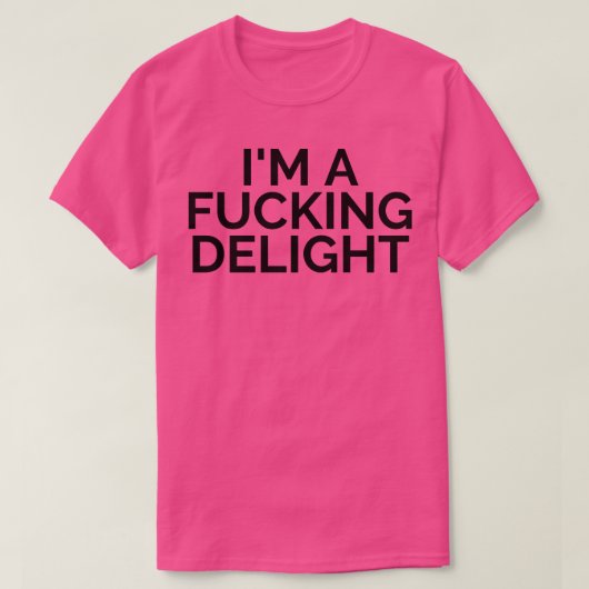 NSFWの失礼なおもしろい不正を喜ばせる Tシャツ (デザイン正面)