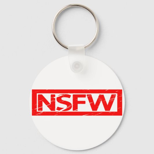 NSFWスタンプ キーホルダー (正面)