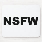 NSFW マウスパッド (正面)