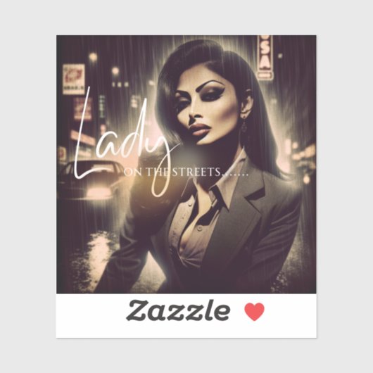 NSFW Mob妻「通りの女性…～に夢中になる シール (シート)