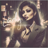 NSFW Mob妻「通りの女性…～に夢中になる シール (正面)