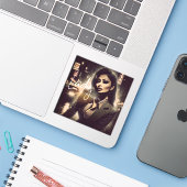 NSFW Mob妻「通りの女性…～に夢中になる シール (ノートパソコンとiPhone)