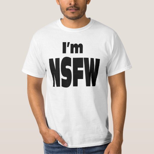 NSFW. Tシャツ (正面)