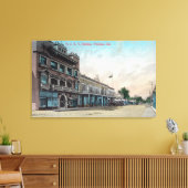 NSGW BuildingWoodland(カリフォルニア州)の外部ビュー キャンバスプリント (インサイチュ (リビング))