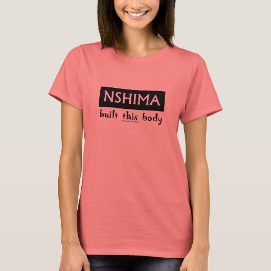 nshimaがこの体を tシャツ (正面)