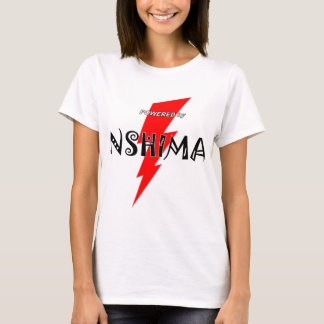 Nshima 7著動力を与えられる tシャツ