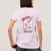NSL 2017の女性のTシャツ Tシャツ (裏面)